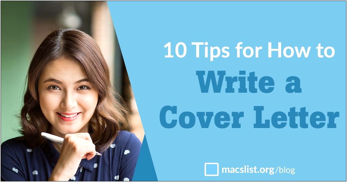 10 Tips For Cover Letter And Or Resume
