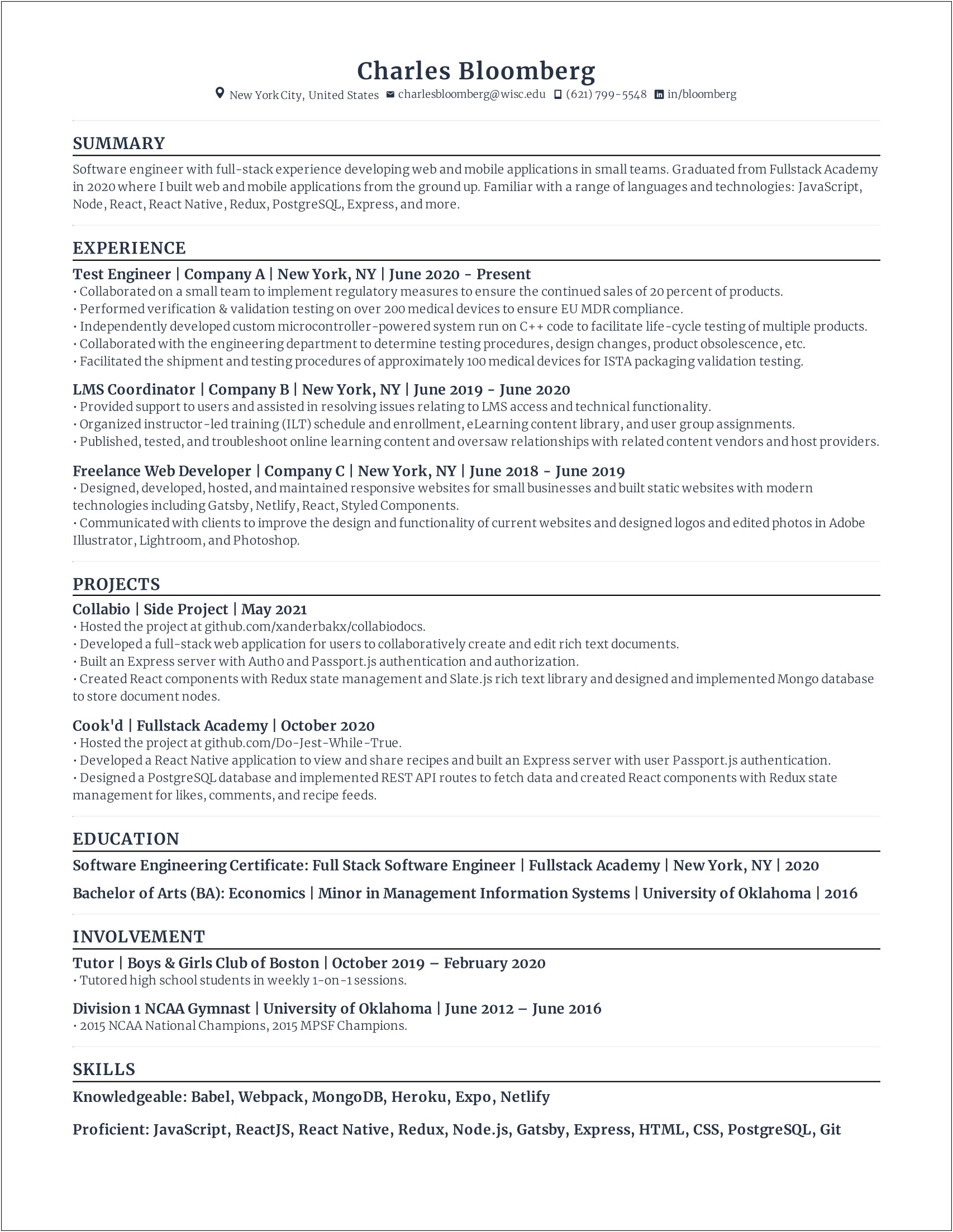 Account Manager For Amazon Resume