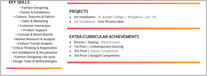 Achievements To Put On Resume For Students