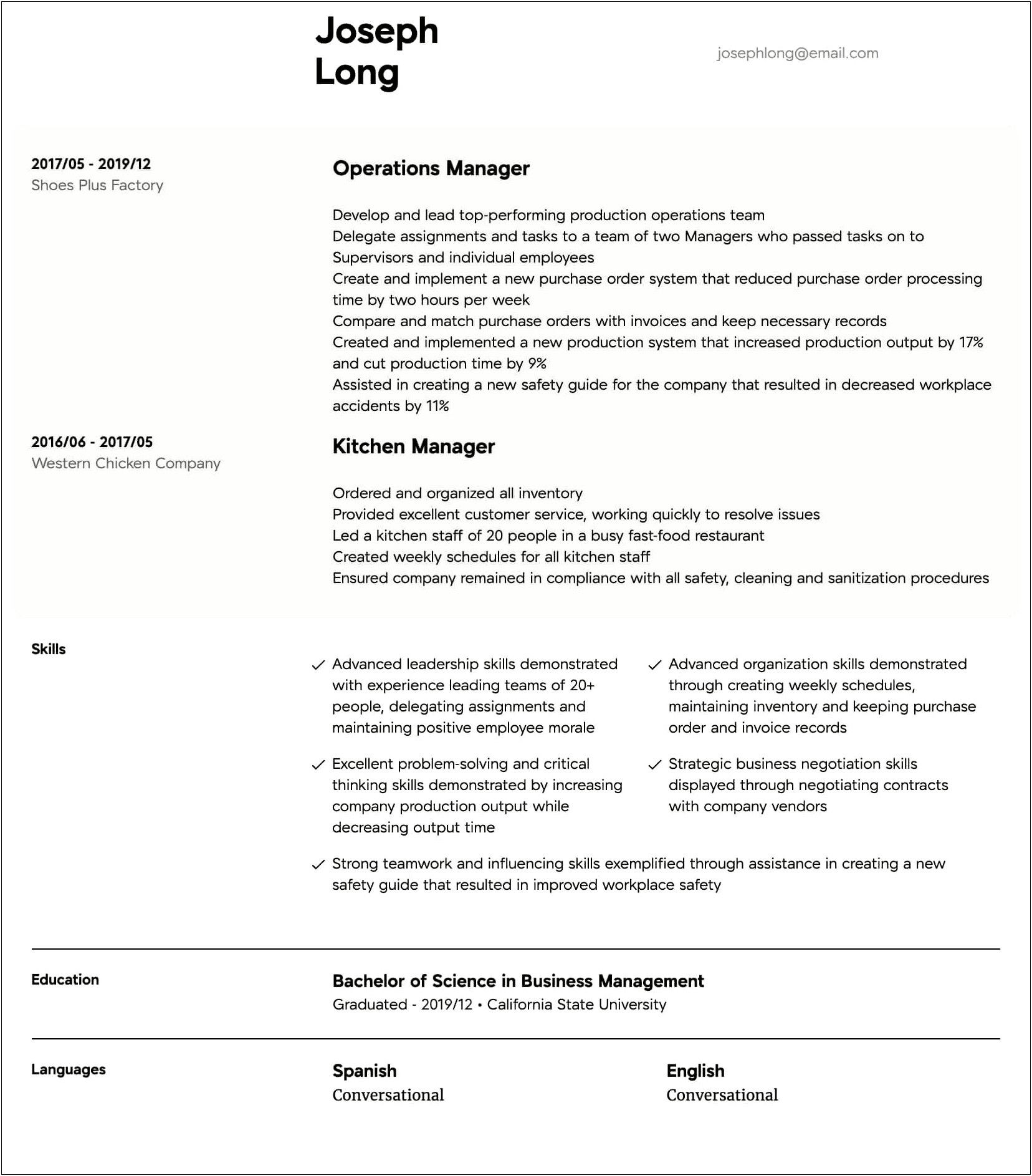 Ad Operations Manager Resume Sample