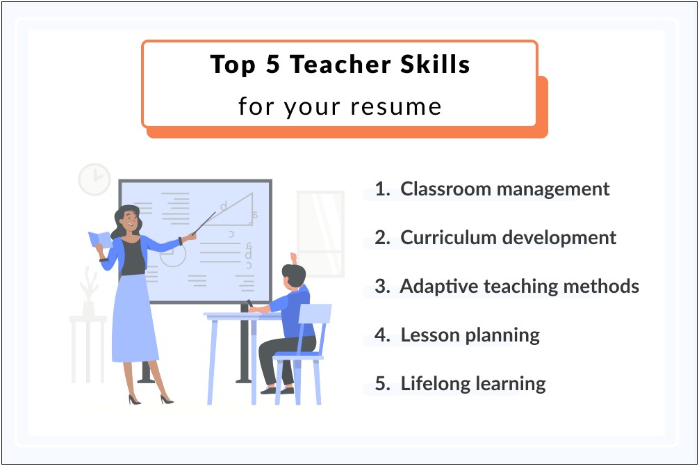Additional Skills To Put On Teaching Resume