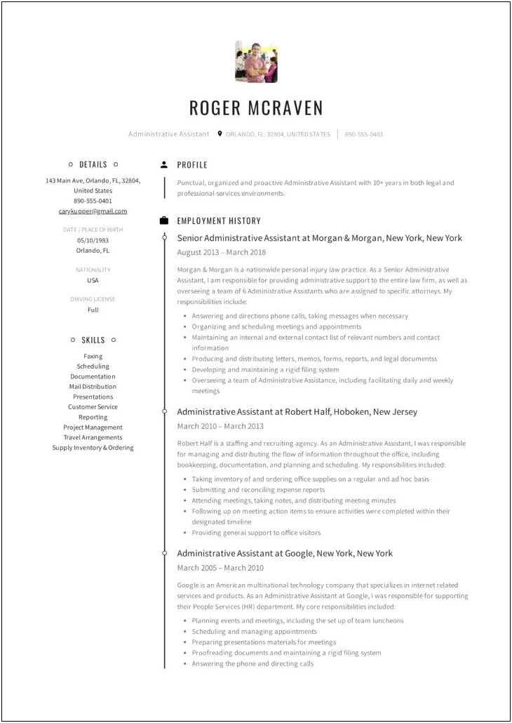 Administrative Assistant Resume Samples 2013