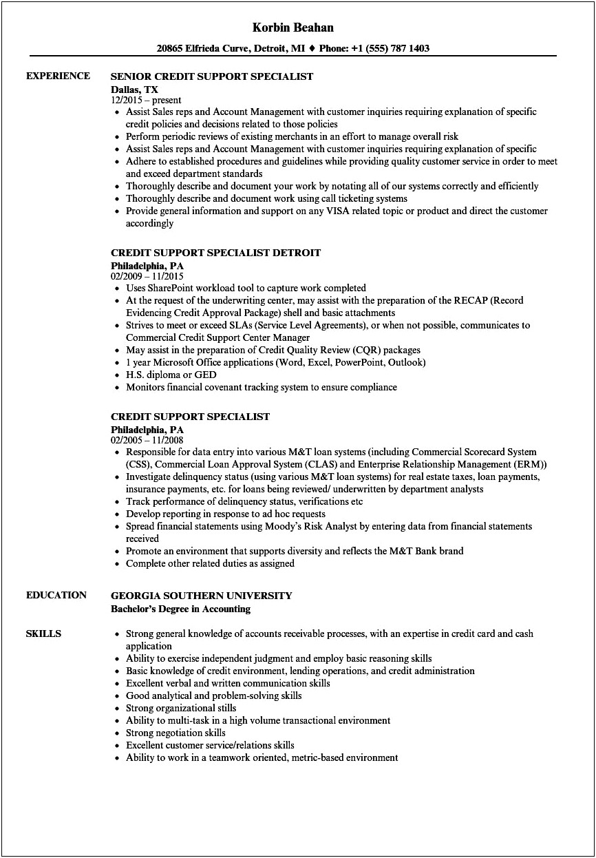 Administrative Support Specialist Resume Skills