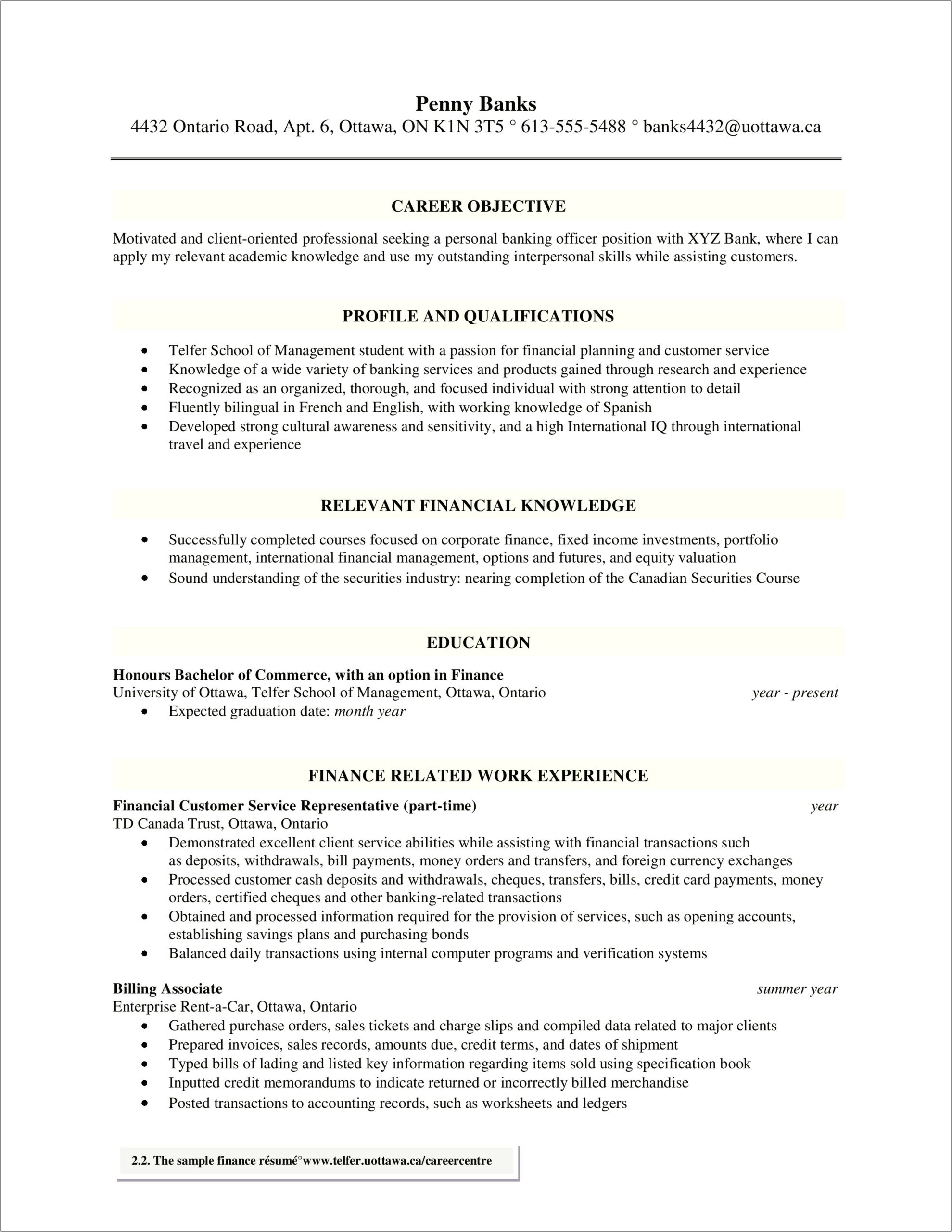 Administrative Ticket Retailer Job Resume Description