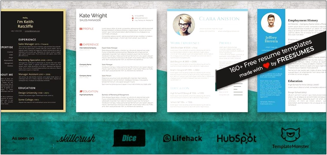 Amazing Fancy Resume Template Download Free