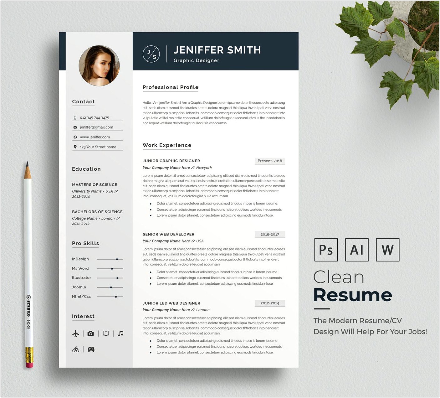 Amazing Resume Templates Free Word