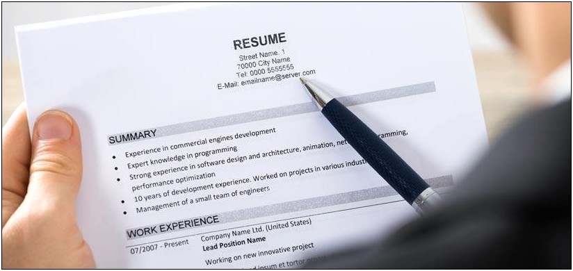 Another Word For Led In Resume Cover Letter
