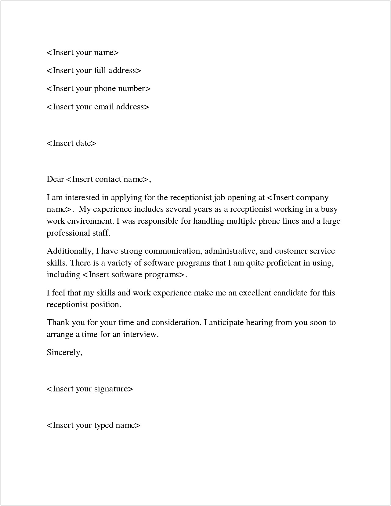 Apa Style Cover Letter For Resume