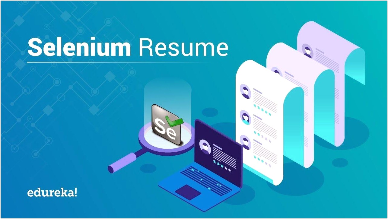 Appium Testing Resume For 2 Year Of Experience