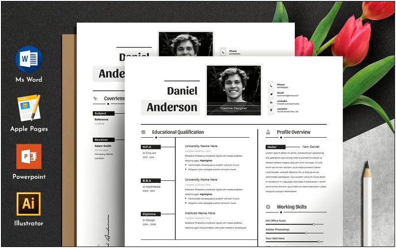 Apple Pages Free Resume Templates