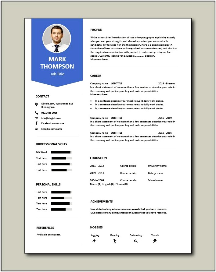 Are Bullet Points Good For Resumes