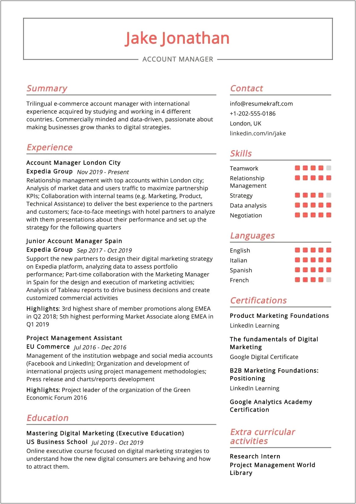 Ask A Manager Resume Template