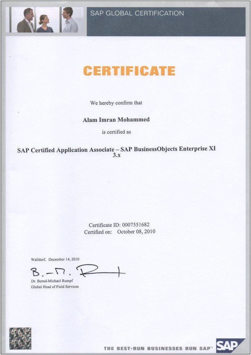 Asp.net Sap Crystal Report Sample Resume