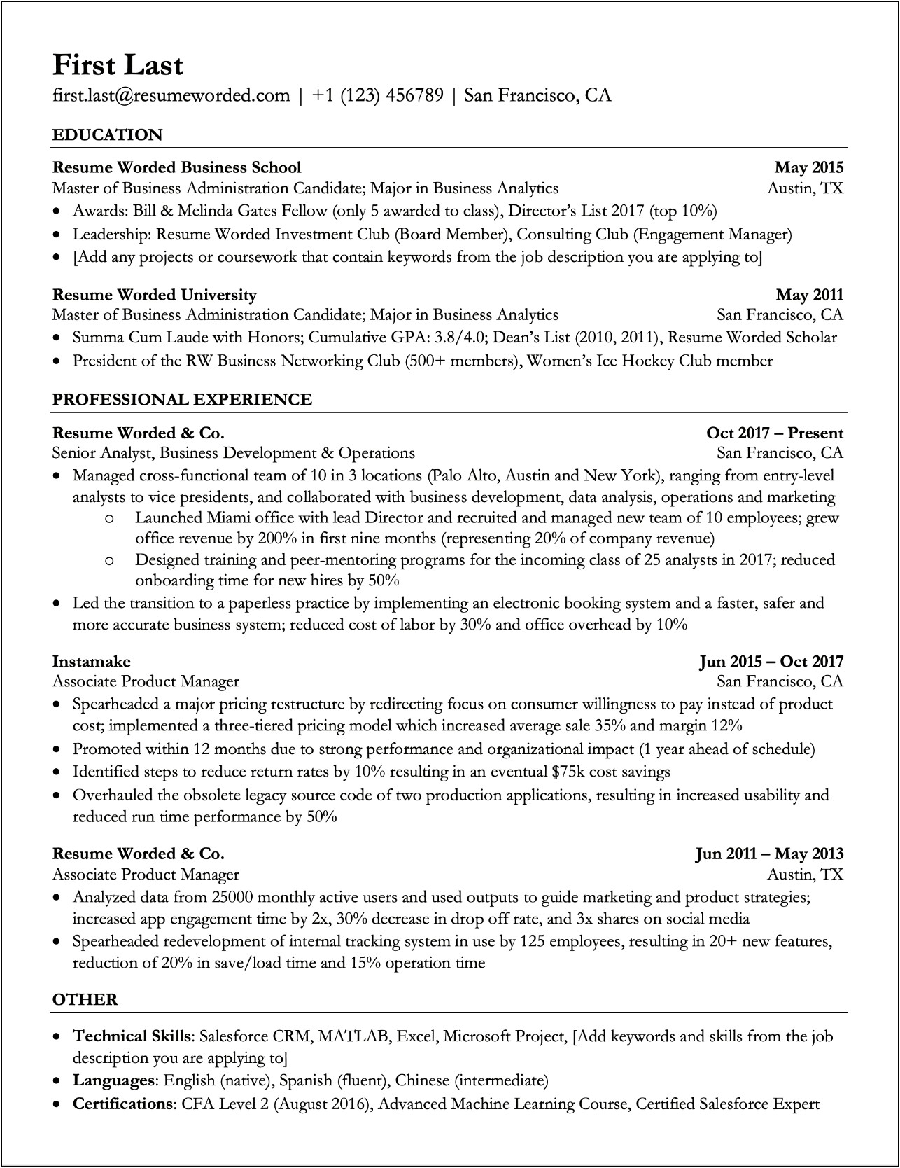Ats Resume Template Is It Worth It