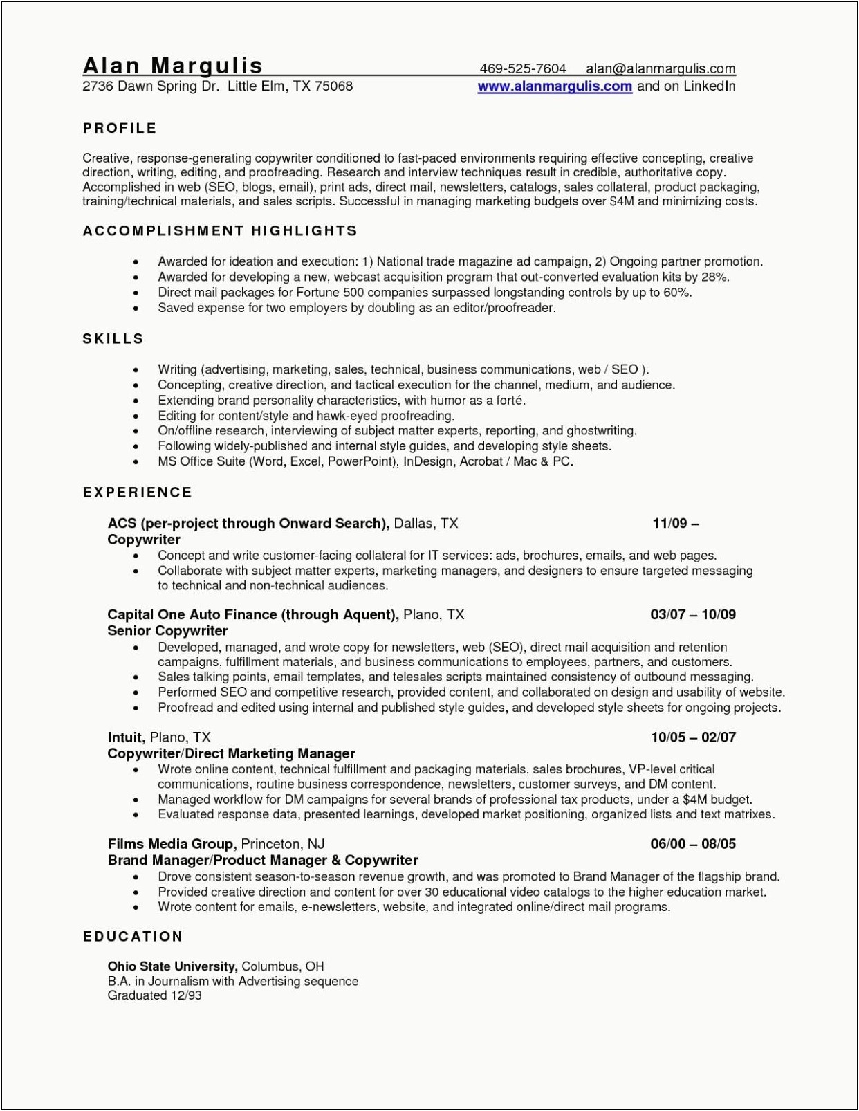 Auto Finance Manager Resume Samples