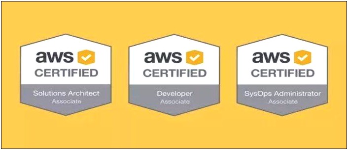 Aws Certified Solutions Architect Certification Resume Sample