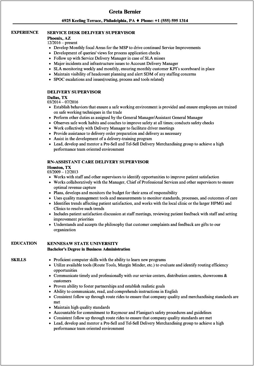 Bank Courier Job Description Resume