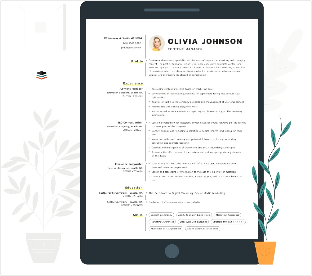 Best Background Color For Resumes