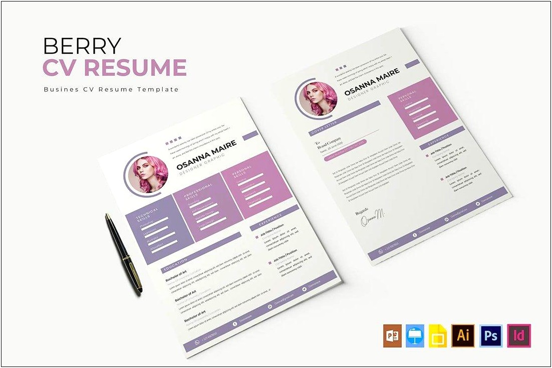 Best Color For A Resume Background