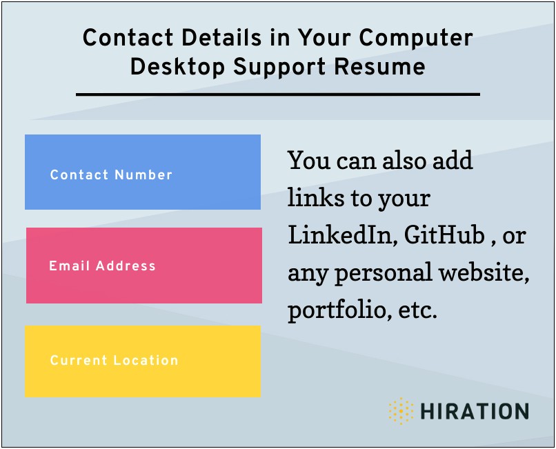 Best Desktop Support Technician Resume Sample