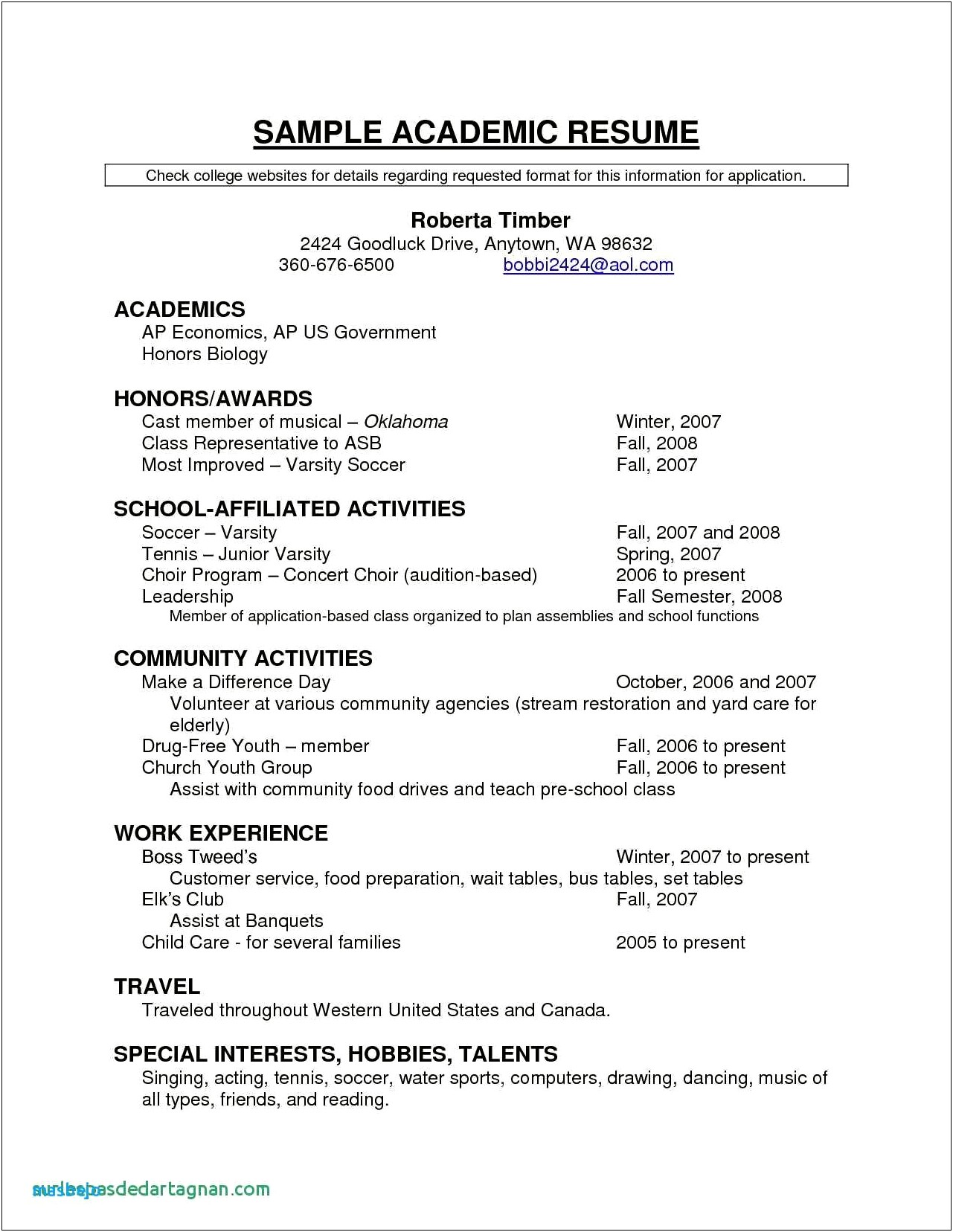 Best Extracurricular Activities For Resume