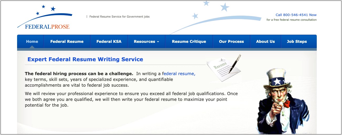 Best Federal Government Resume Writers