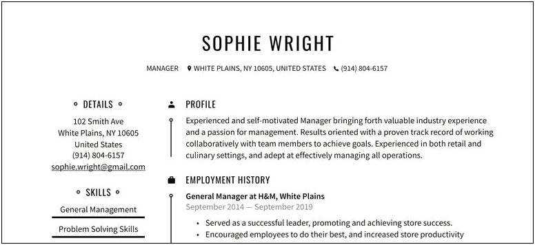 Best Font For Name On Resume