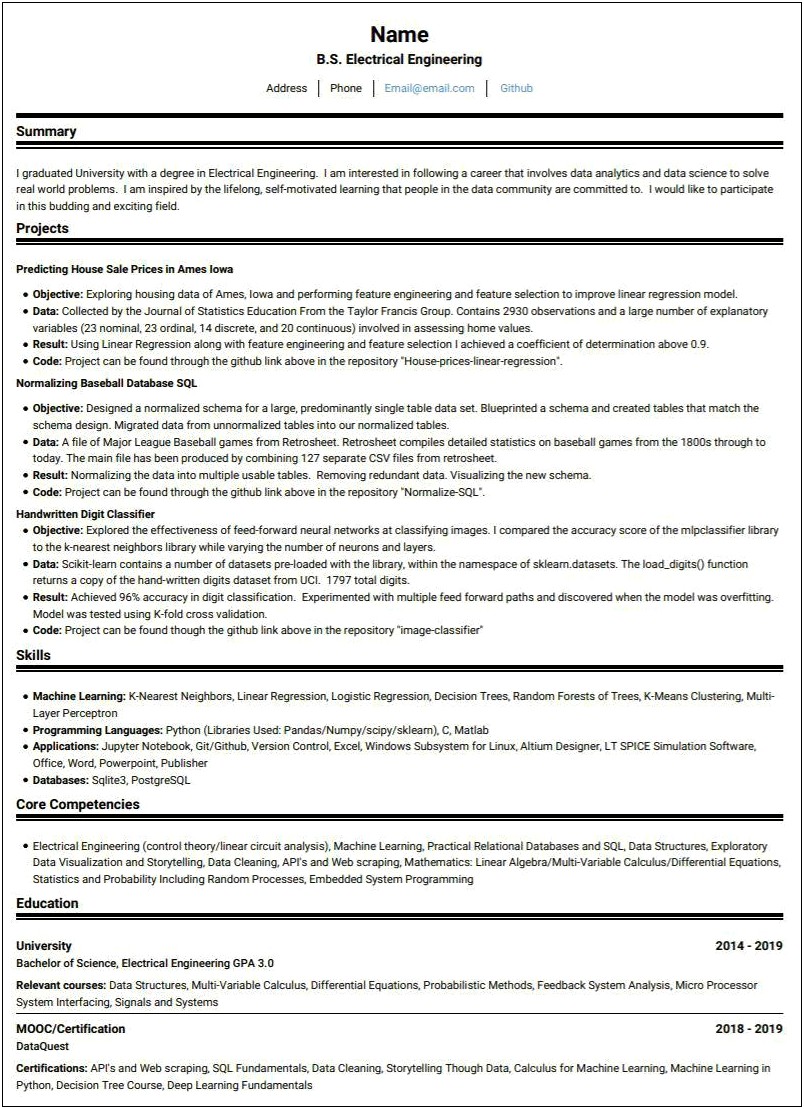 Best Font For Resume Reddit Accounting