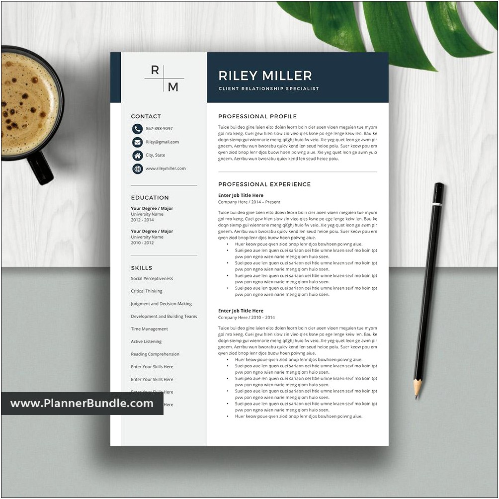 Best Fonts And Formats For Resume