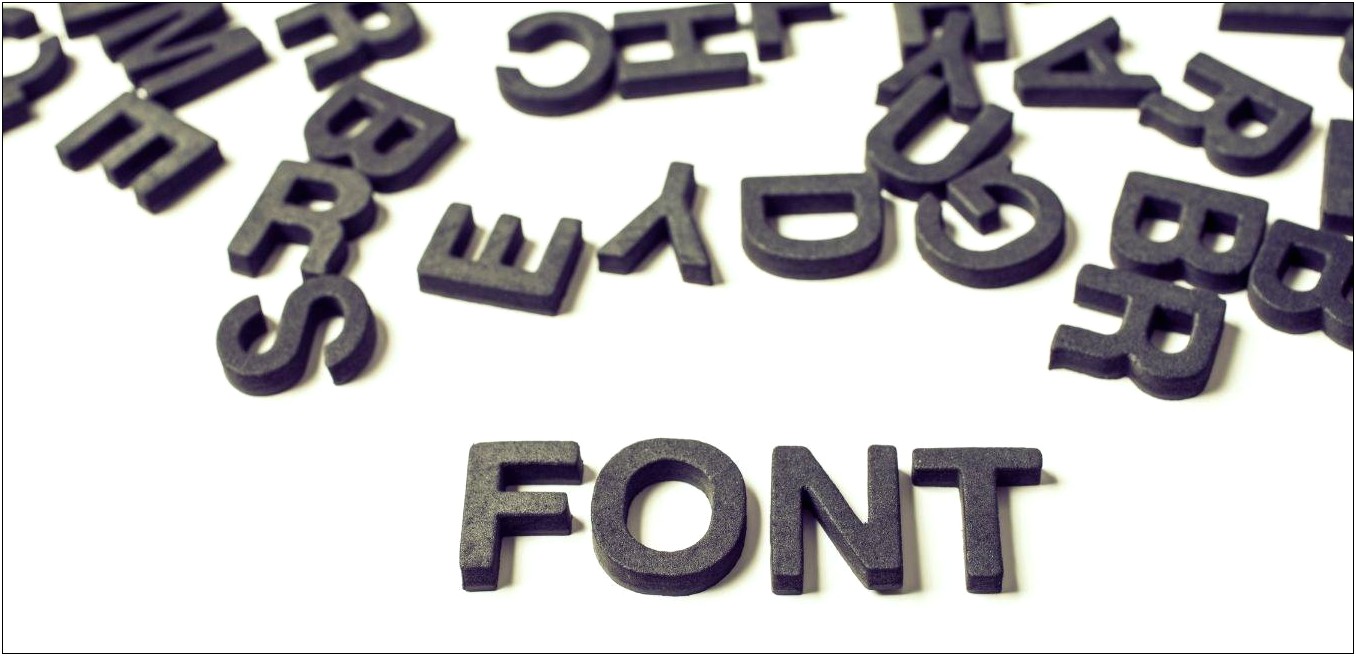 Best Fonts For Resume Scanners