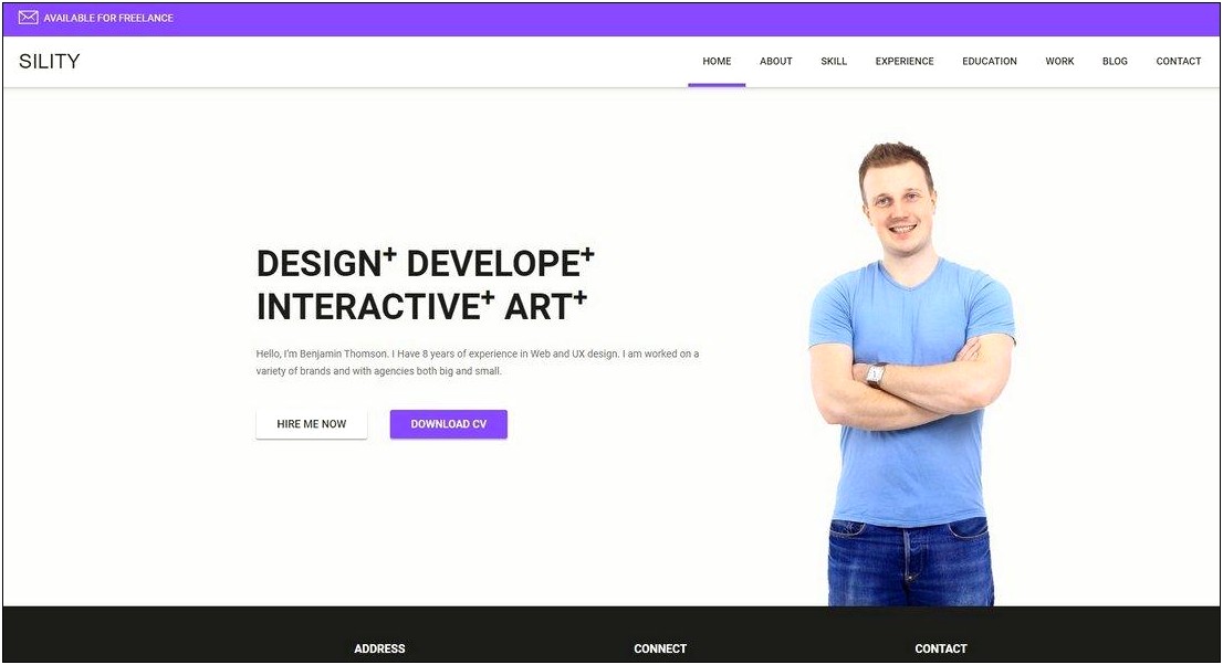 Best Free Html Resume Template