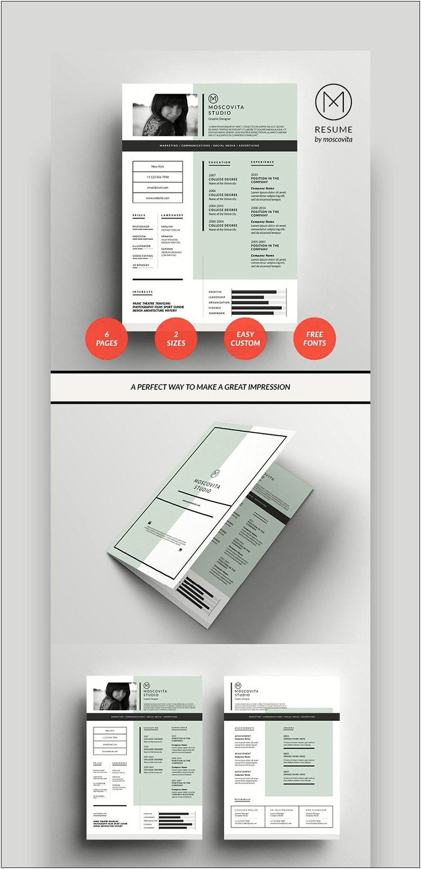 Best Free Infographic Resume Templates