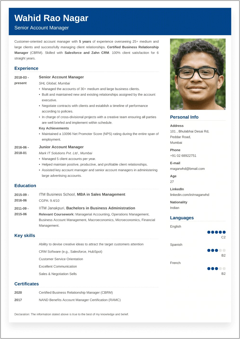 Best Free Resume Creator Online