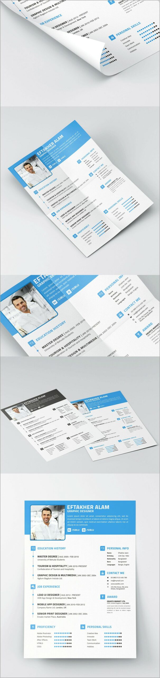 Best Free Resume Template No Credit Card