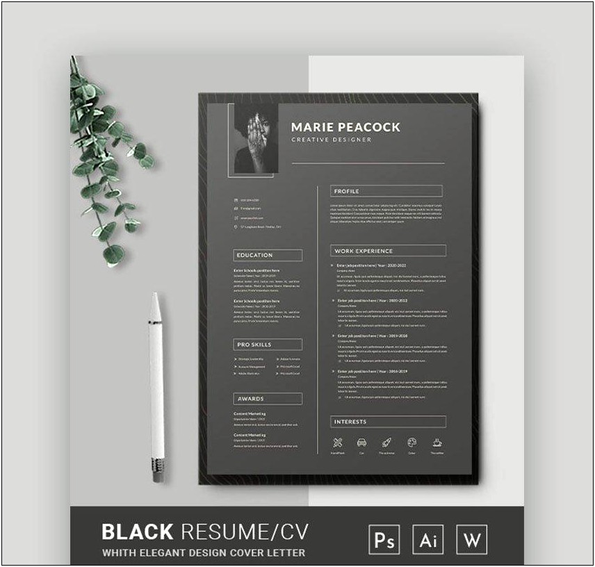 Best Google Docs Resume Cover Lwtter Template
