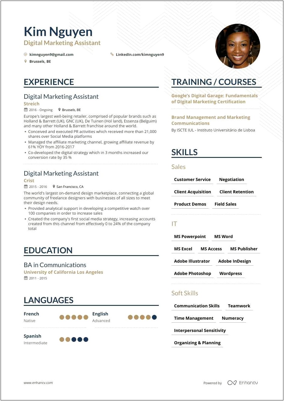 Best Objective For Marketing Resume