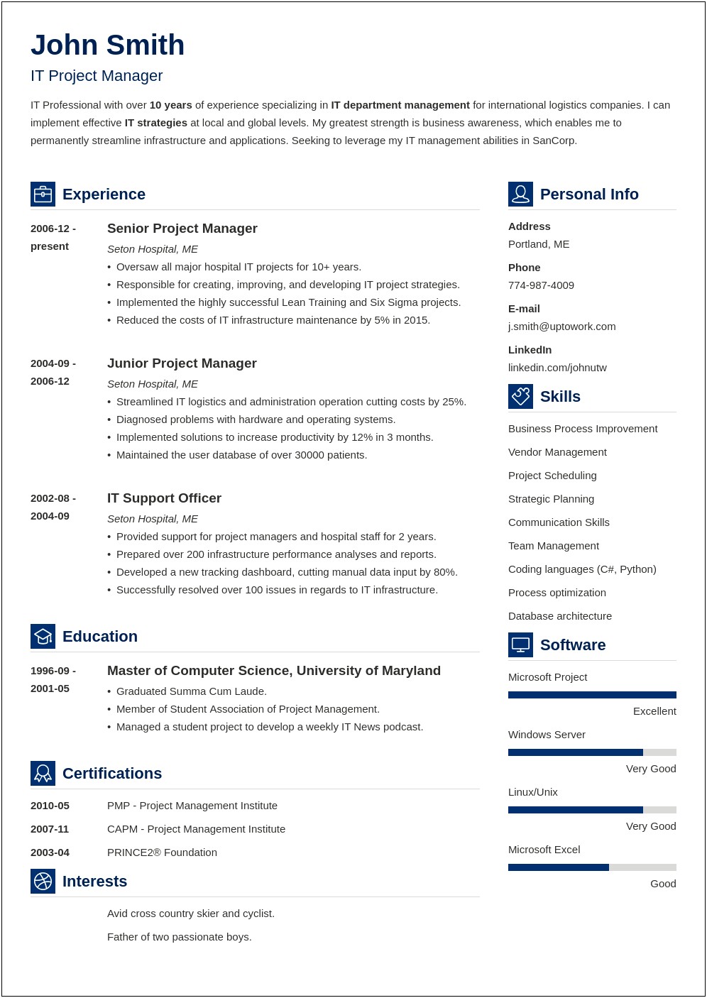 Best Place To Make Resume Template