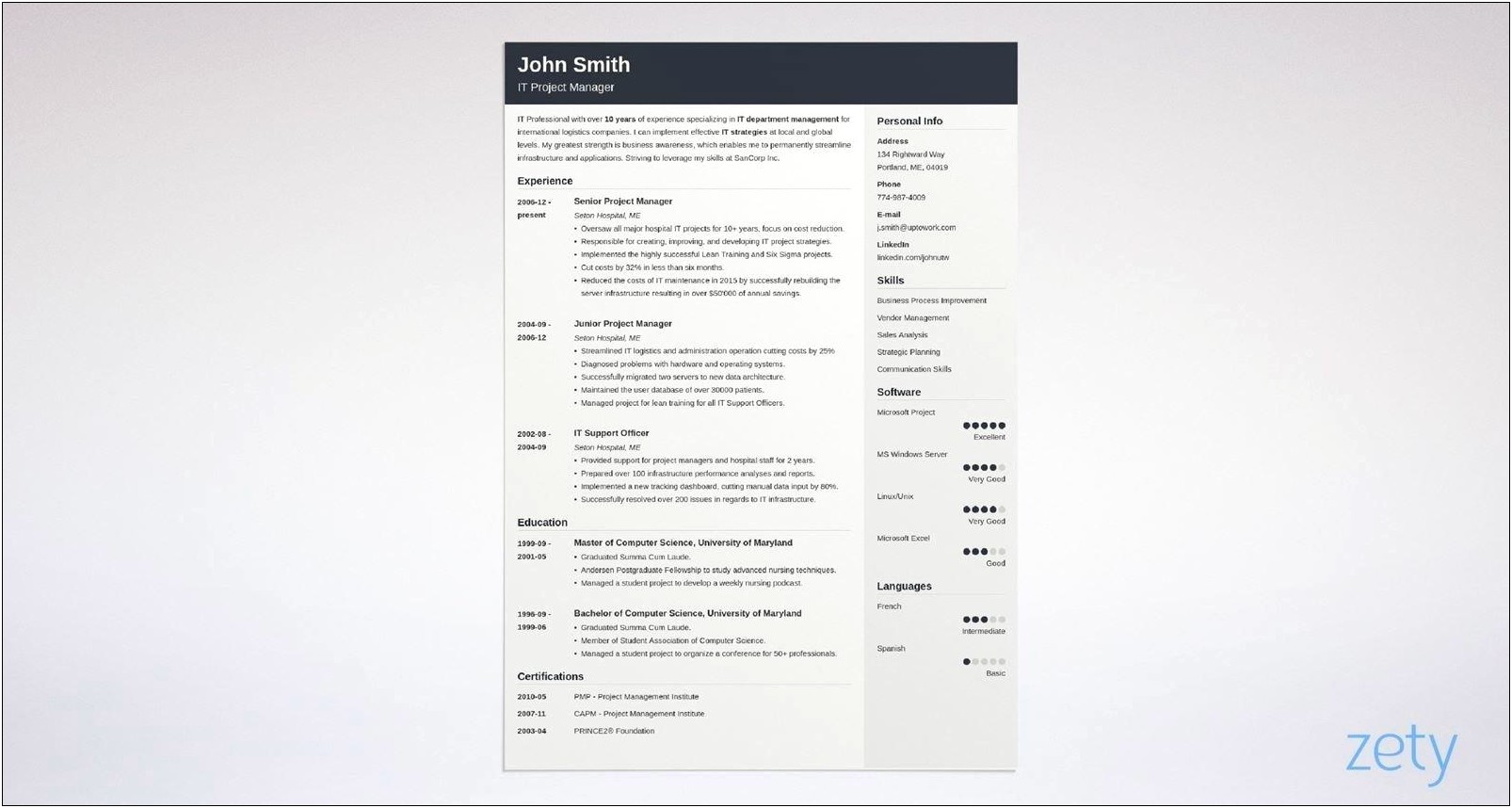 Best Professional Resume And Sites