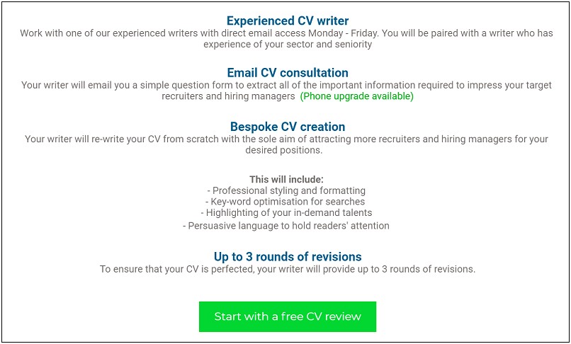 Best Professional Resume Writing Company