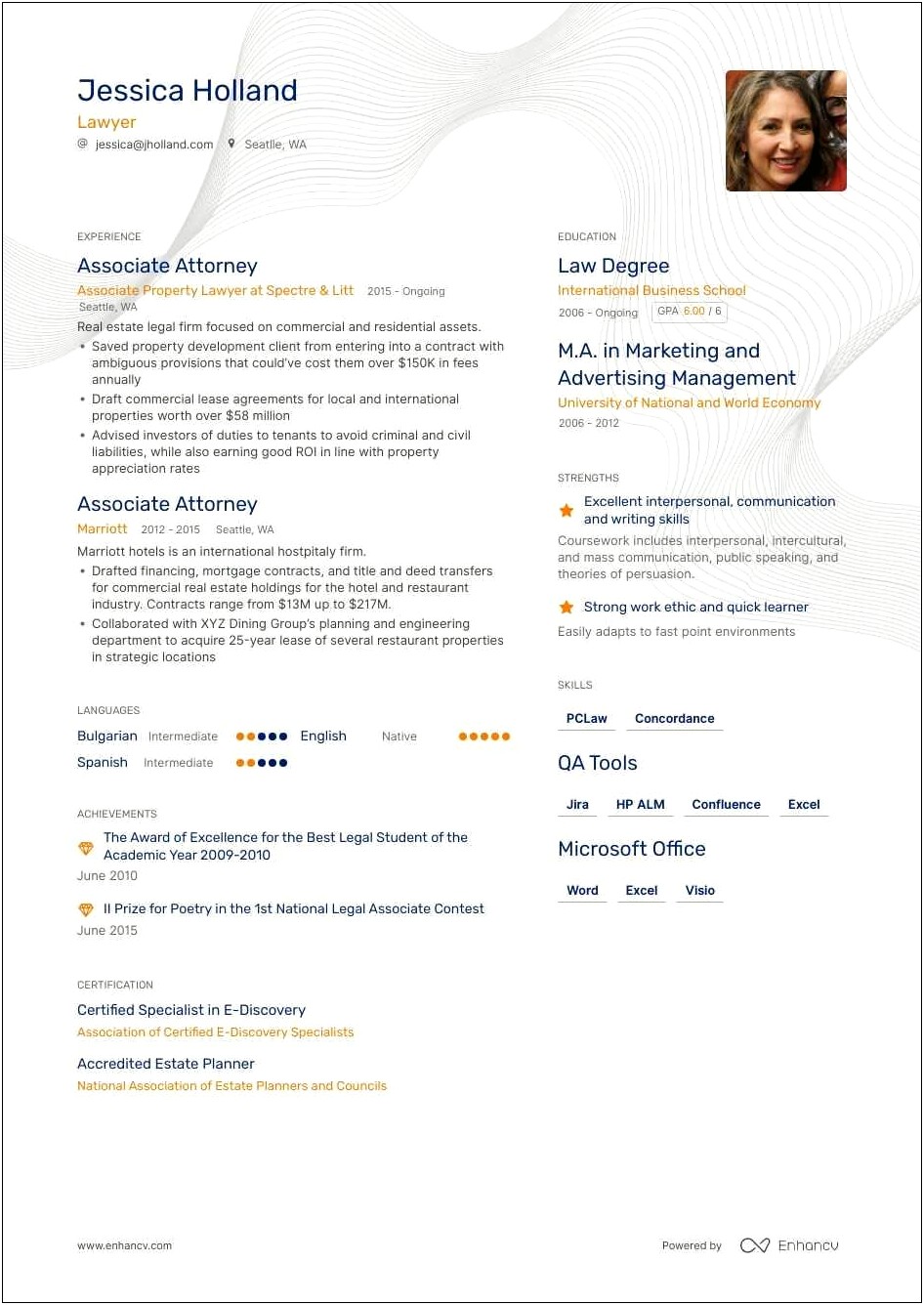 Best Resume Help For New Lawyers