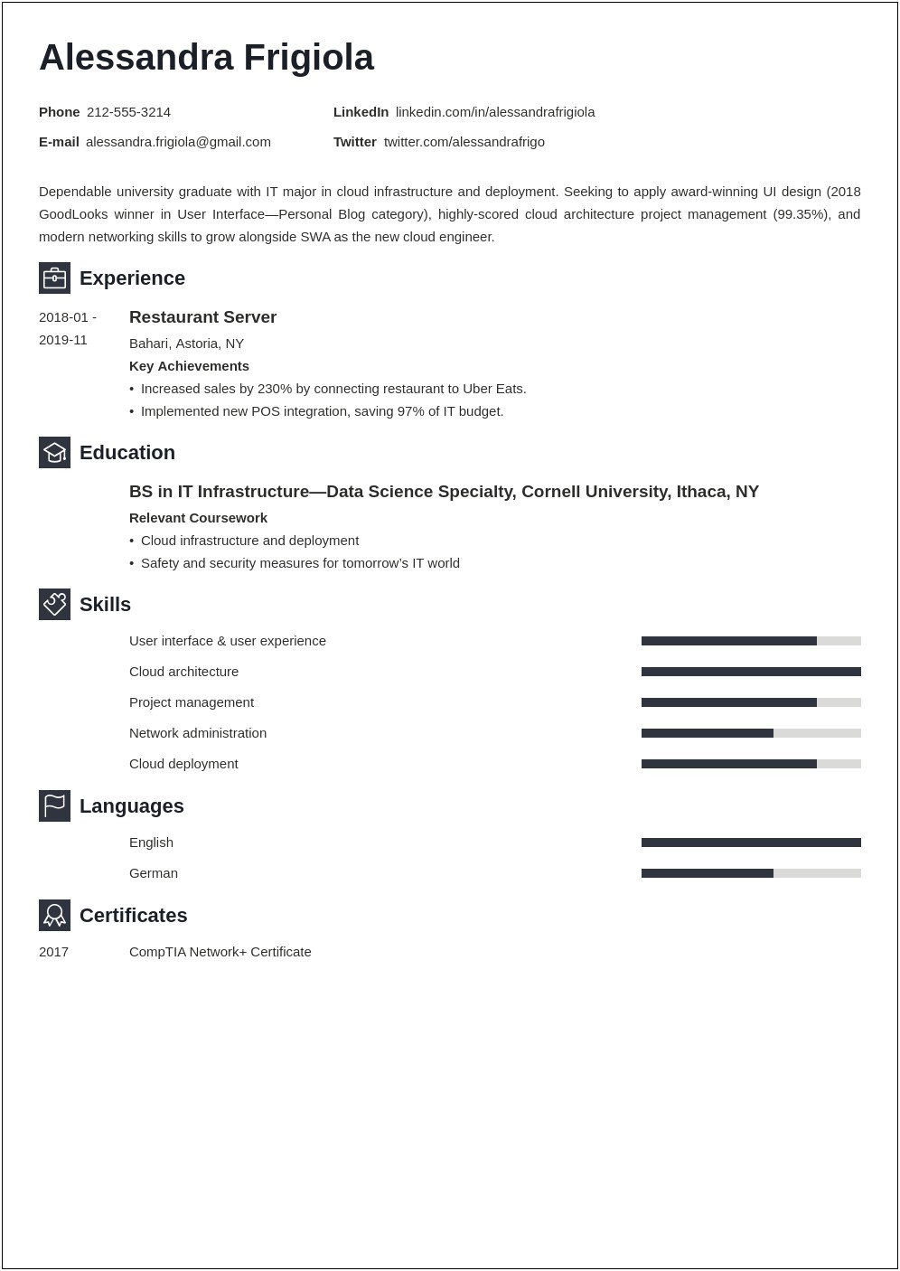 Best Resume Objective Examples Customer Service
