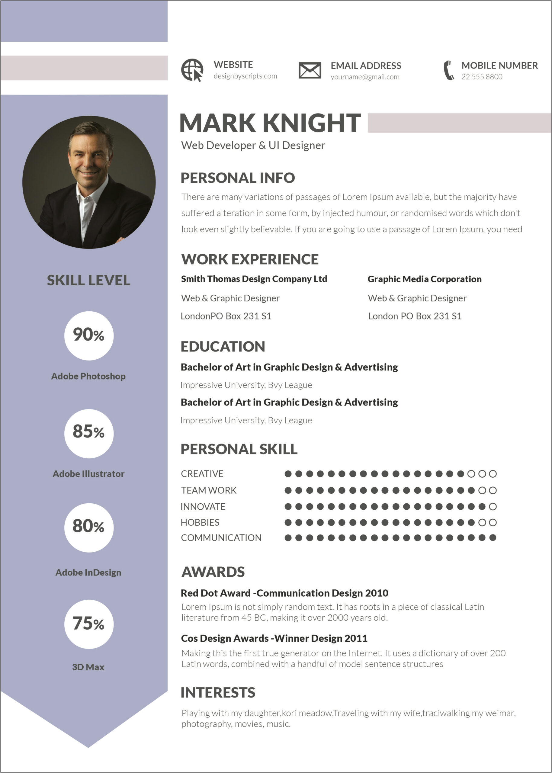 Best Resume Of An It Professional