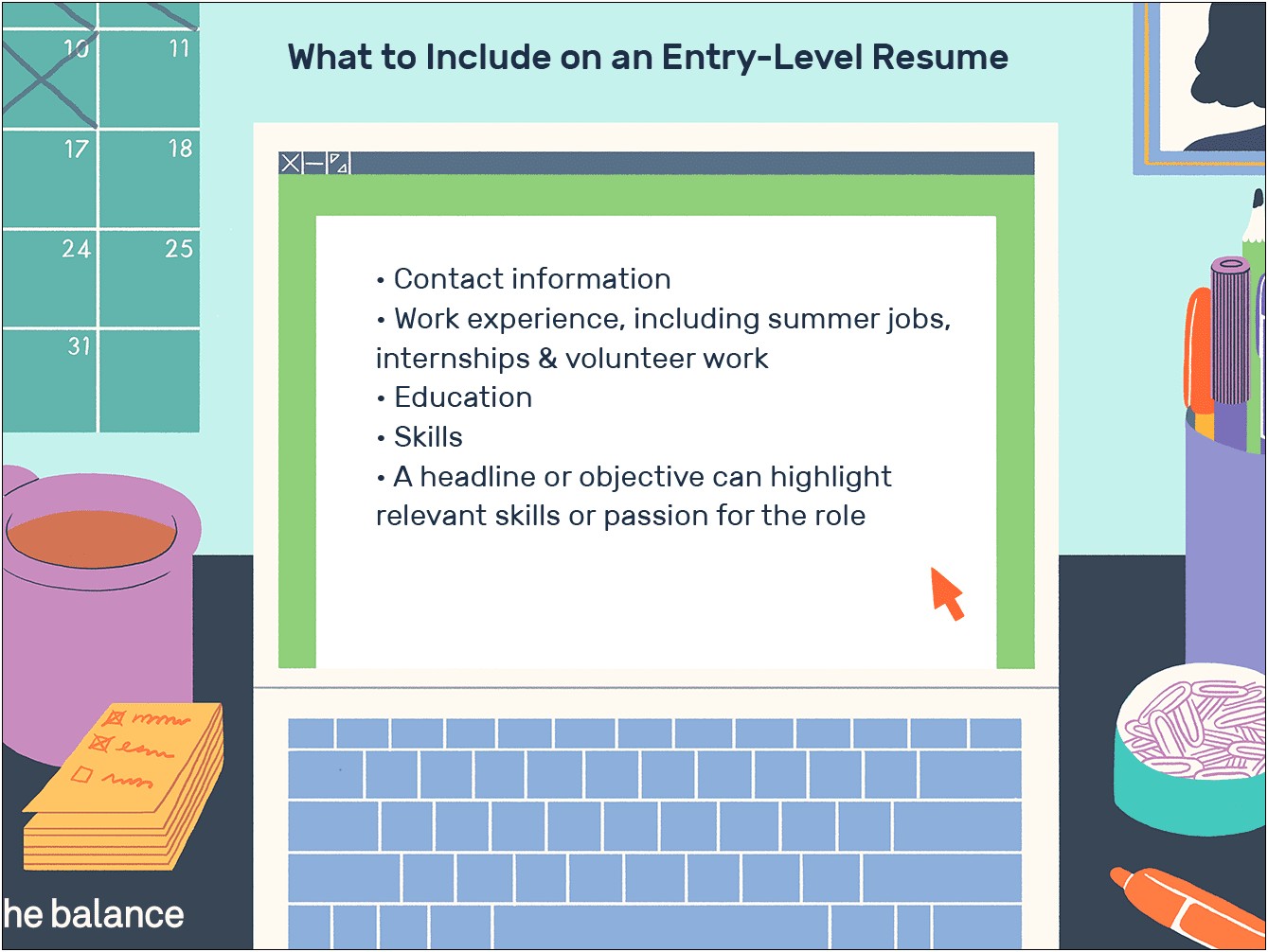 Best Resume Summary For Entry Level