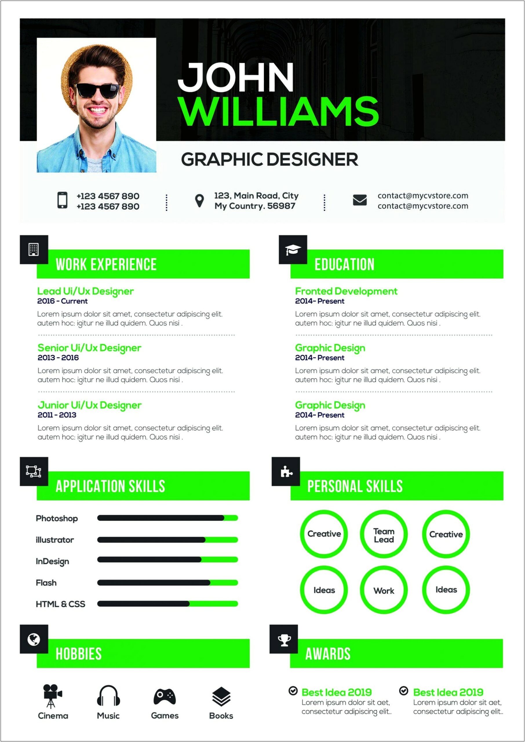 Best Resume Template For Technology