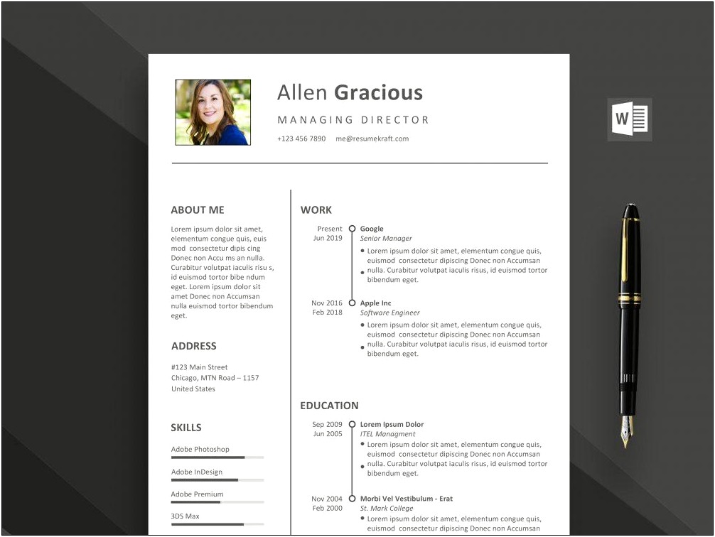 Best Resume Templates 2020 Free Download