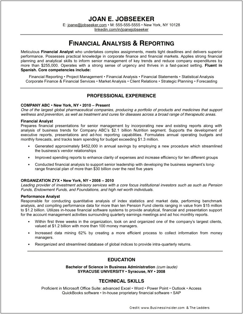 Best Resume Templates For Recruiters