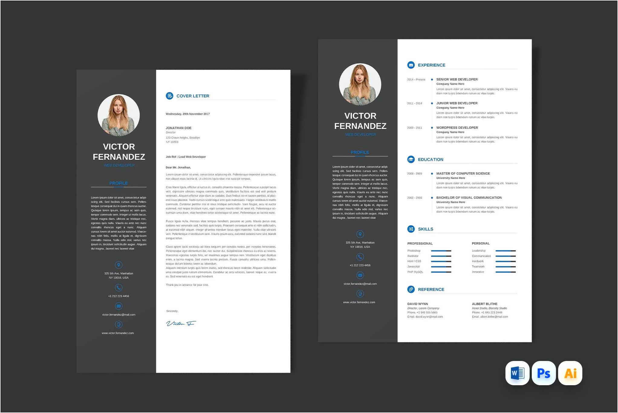 Best Resume Templates For Squarespace