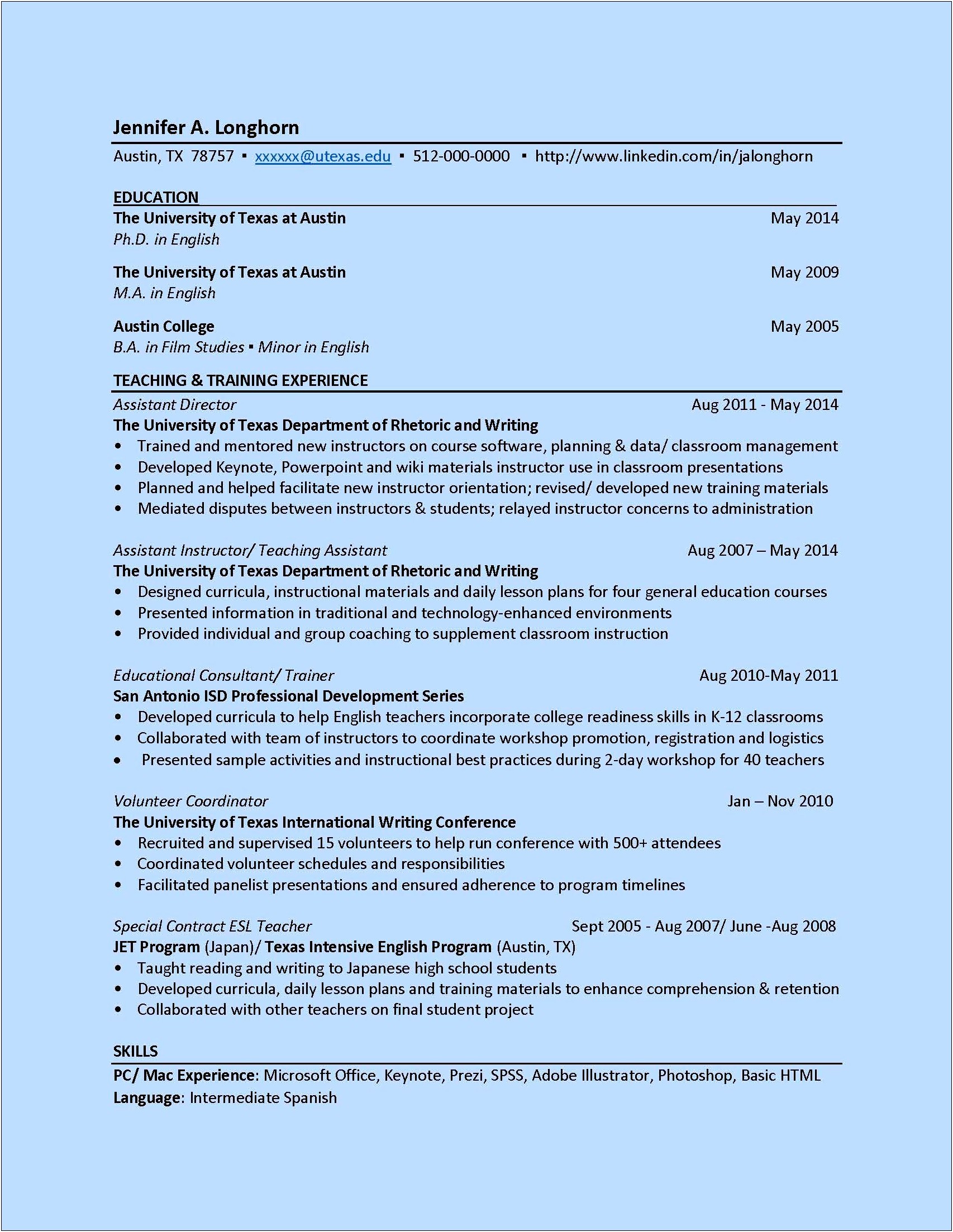 Best Resume Writing For Mac