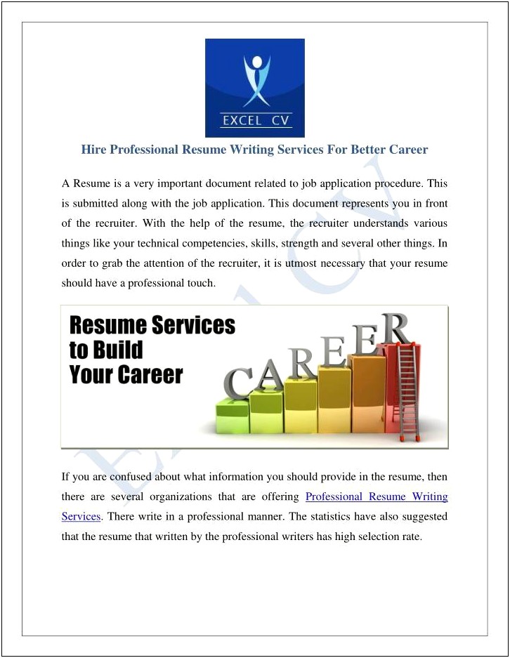 Best Resume Writing Service In Northern Virginia