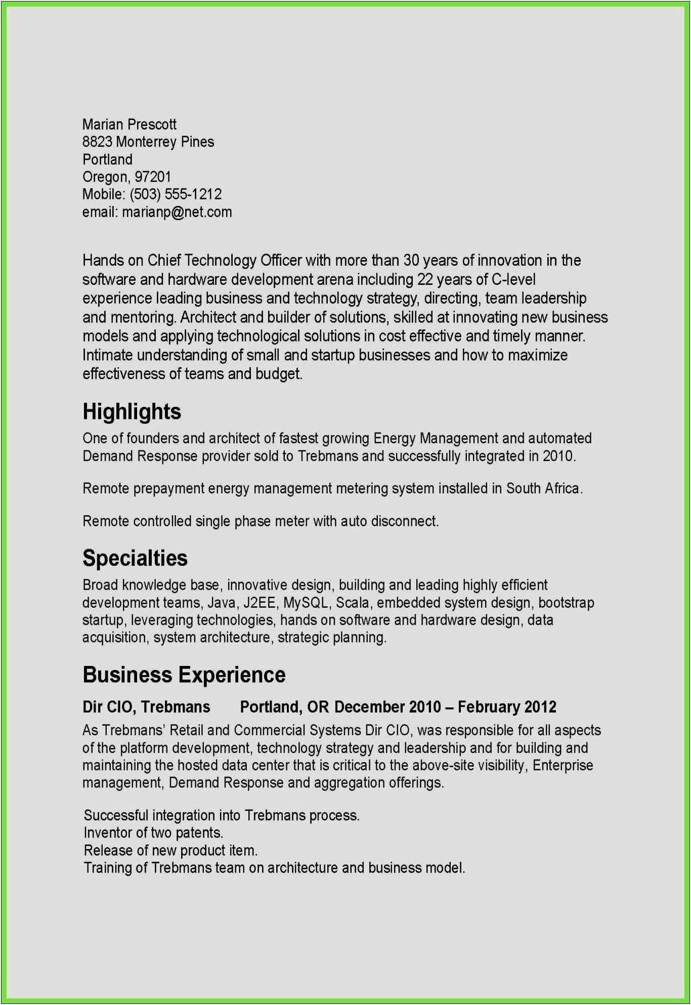Best Skills As A Business Owner For Resume